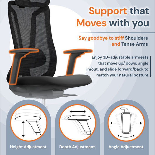 Nexa | Ergonomic Mesh Office Chair
