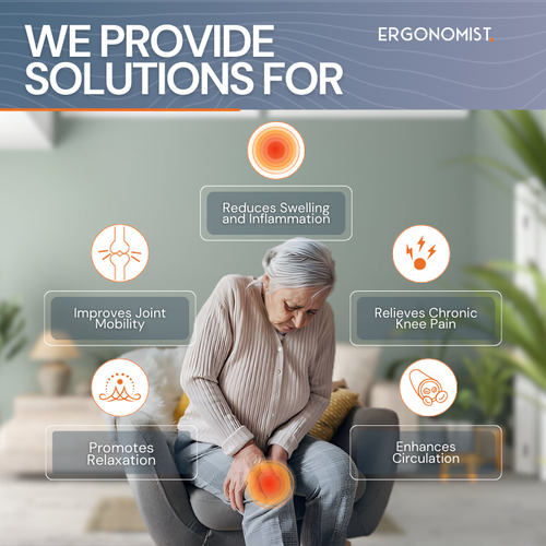 Knee Massager - Infrared | Heat | Vibration