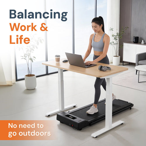 4 in 1 Walking Pad | With Foldable Handrails