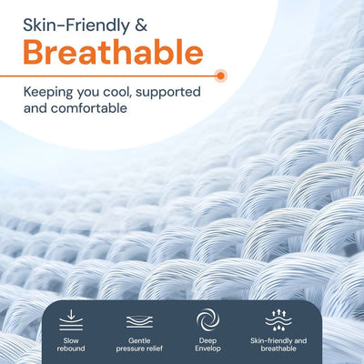 Halo Cervical Pillow — Ice Silk Cover