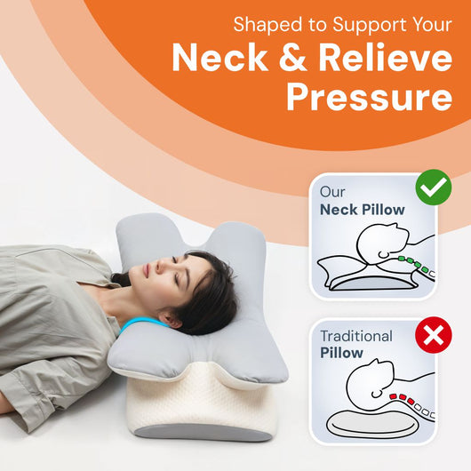 Halo Cervical Pillow — Ice Silk Cover