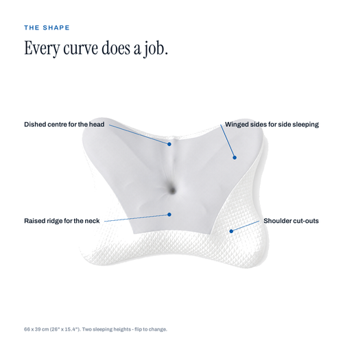 The Aligned — Cervical Cooling Memory Foam Pillow