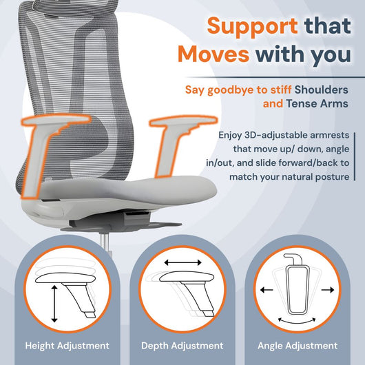 Nexa | Ergonomic Mesh Office Chair