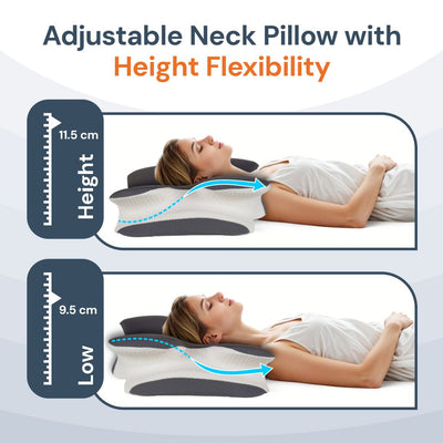 Halo Cervical Pillow — Ice Silk Cover