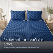 A softer bed that doesn't sleep hotter - the layer that does both