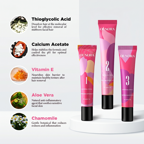 Ounora - Intimate Hair Removal Kit