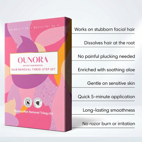 Ounora - Intimate Hair Removal Kit