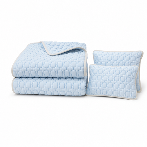 The Everest — Latex Cooling Mattress Topper Set